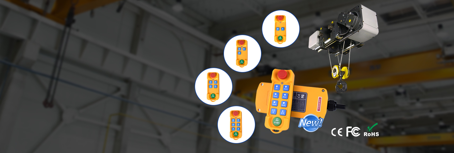 industrial wireless remote control