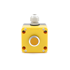 XDL722-JB131P yellow 1 flush push button control pendant box