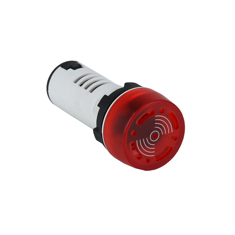 Cicalino buzzer allarme 22mm 220 VAC per pannelli di controllo rosso -  Cablematic