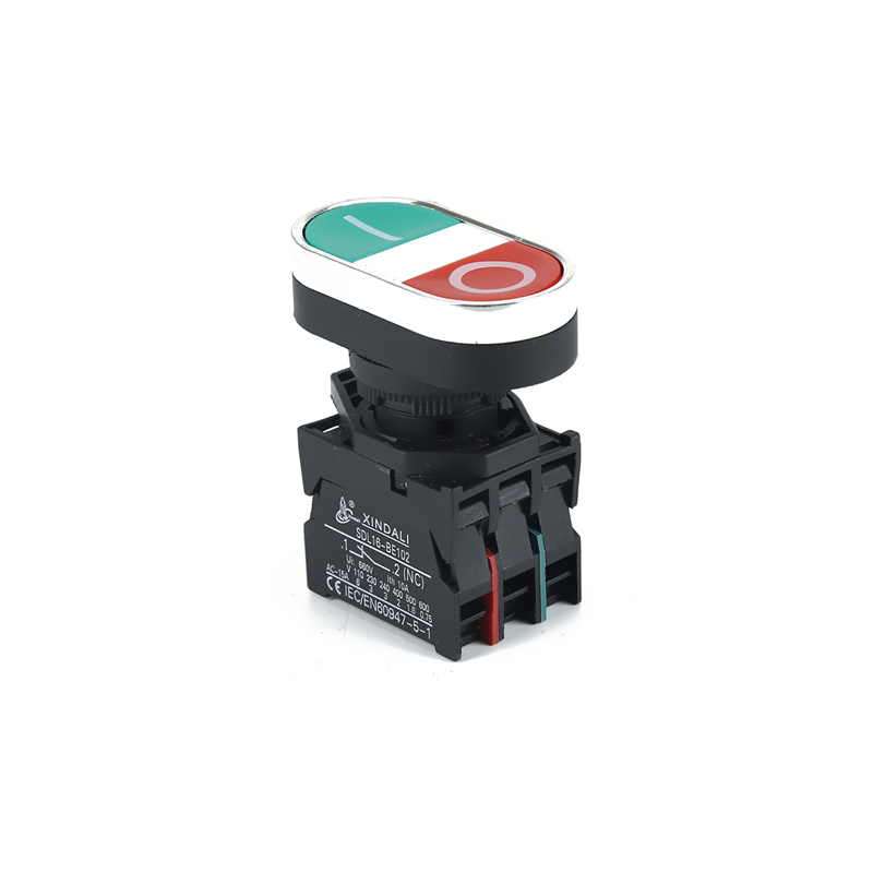 red green pushbutton on off switch waterproof ip65 push button switch XDL21-CB8325