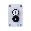 White Plastic 2 Button Hoist Crane Control Button Switch Box XDL25-BE223