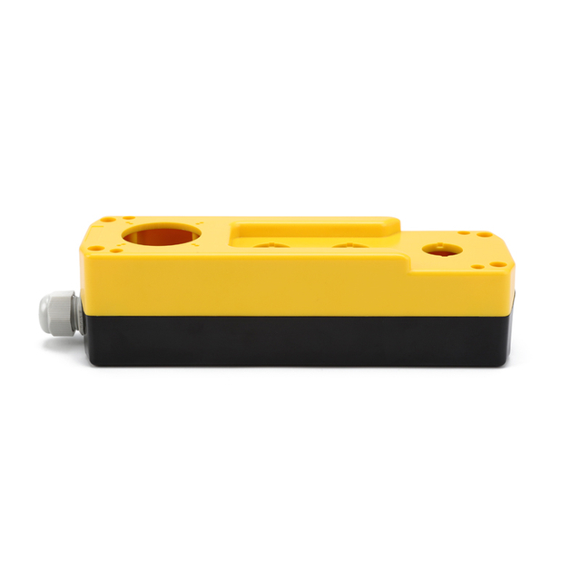 4 holes plastic electrical waterproof push button yellow crane control box XDL8-JB04P