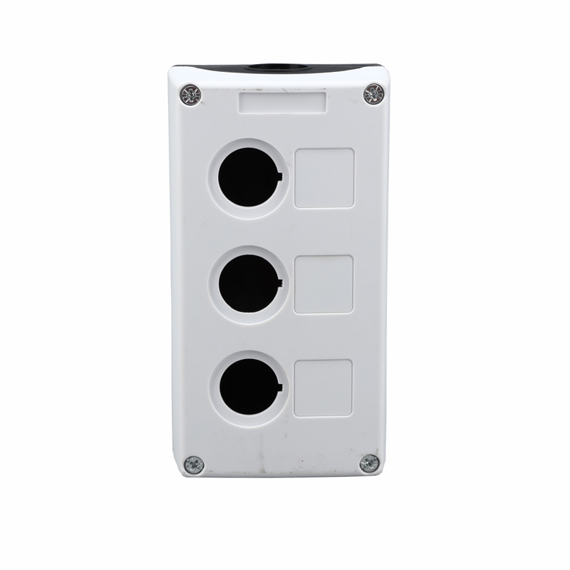 three holes pushbutton switch box electric control switch box XDL3-B03