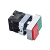 double head green and red on off push button switch LAY5-BL8425
