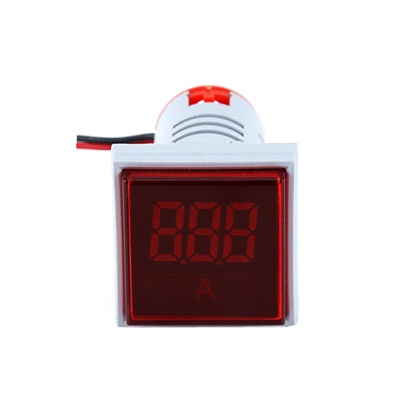 square mini indicator light lamp digital voltage meter voltmeter AD22-22FSA