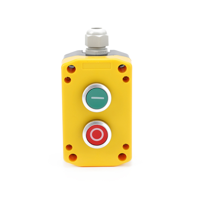 XDL722-JB213P waterproof 2 button electronic plastic box enclosure button box