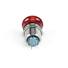 metal mushroom stainless steel red emergency stop push button switch XDL17-22NS45/C