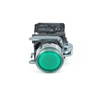 led push button 22mm green pilot button indicator light switch LAY4-BW3361