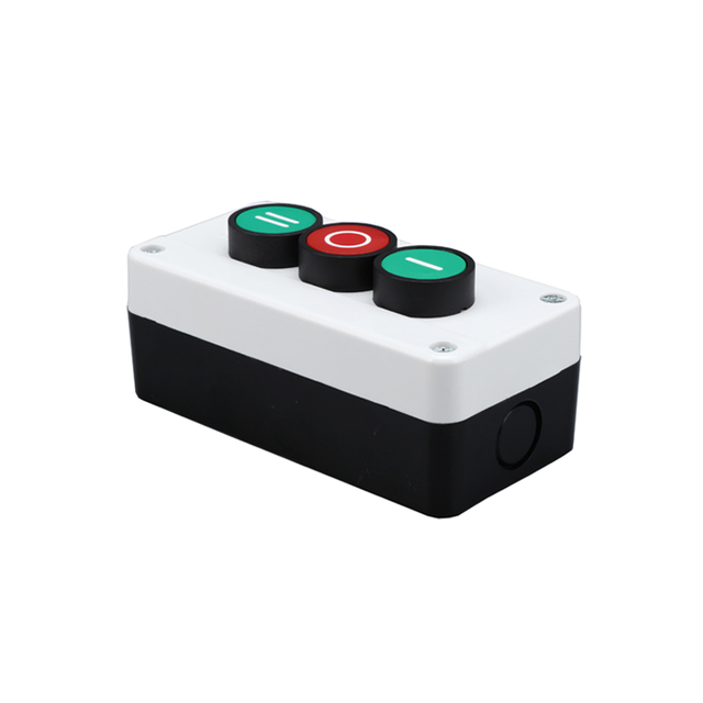 3 holes button with mark inspection box push button control box XDL55-B339