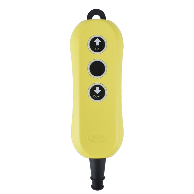 XDL12-F21-2 IP65 Waterproof Industrial 2 Buttons AC DC Electric Remote Control Switches for Hoist Crane 12V