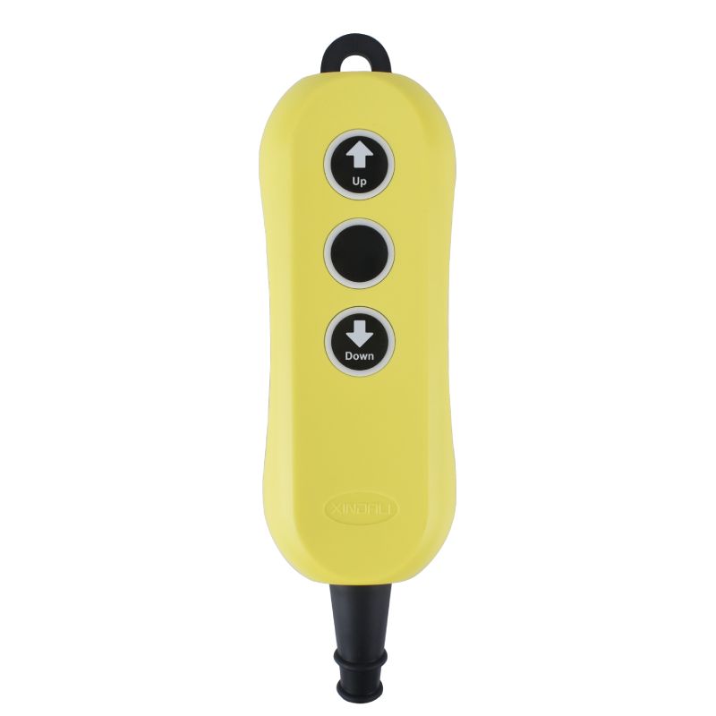 XDL12-F21-2 IP65 Waterproof Industrial 2 Buttons AC DC Electric Remote Control Switches for Hoist Crane 12V