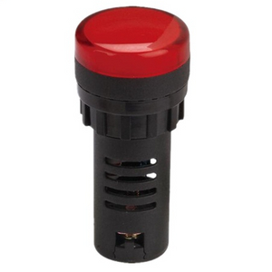 AD22-16ds Equipment Power Discharge 16MM Indicator Signal Lights 20mA LED Light Red Shell 12V 48v 24V 220V 110V 380V