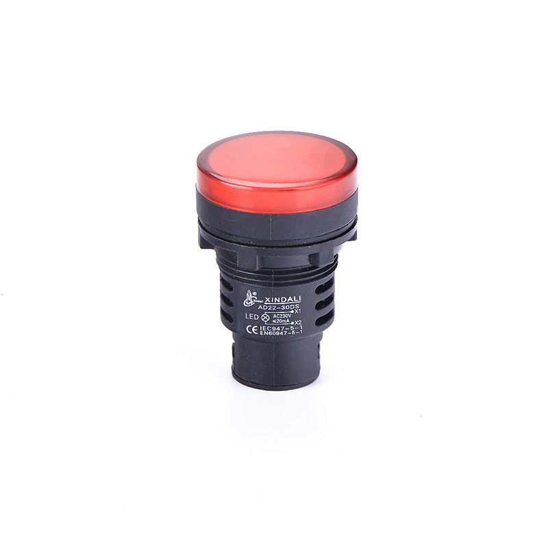 AD22-30DS 30mm Waterproof Electrical Control Panel Mount Led Indicator Lights for Equipment